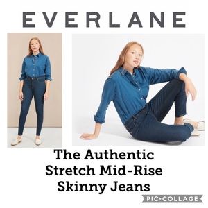 The Authentic Stretch Mid-Rise Skinny Jeans